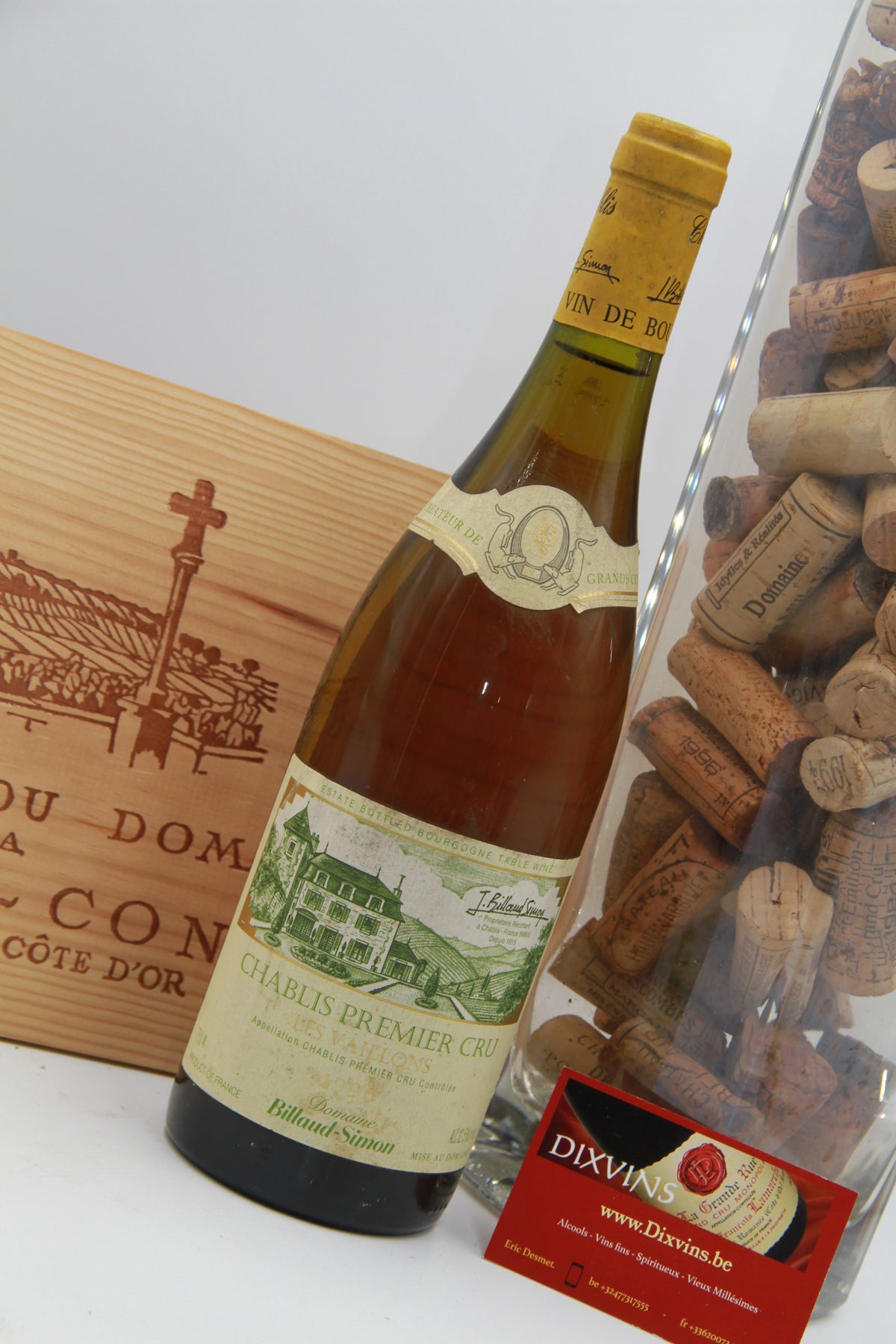 Chablis 1er Cru  Les Vallons    Billaud Simon. 1996