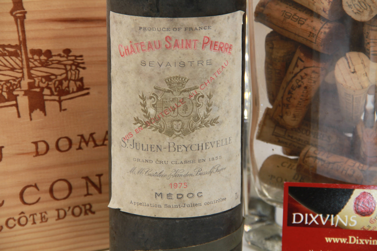 Château Saint Pierre Grand Cru Classé Saint-Julien   1975