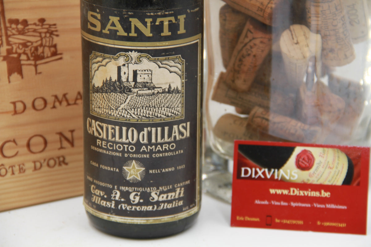 Castello D Illasi  Recioto Amaro  Santi    1966