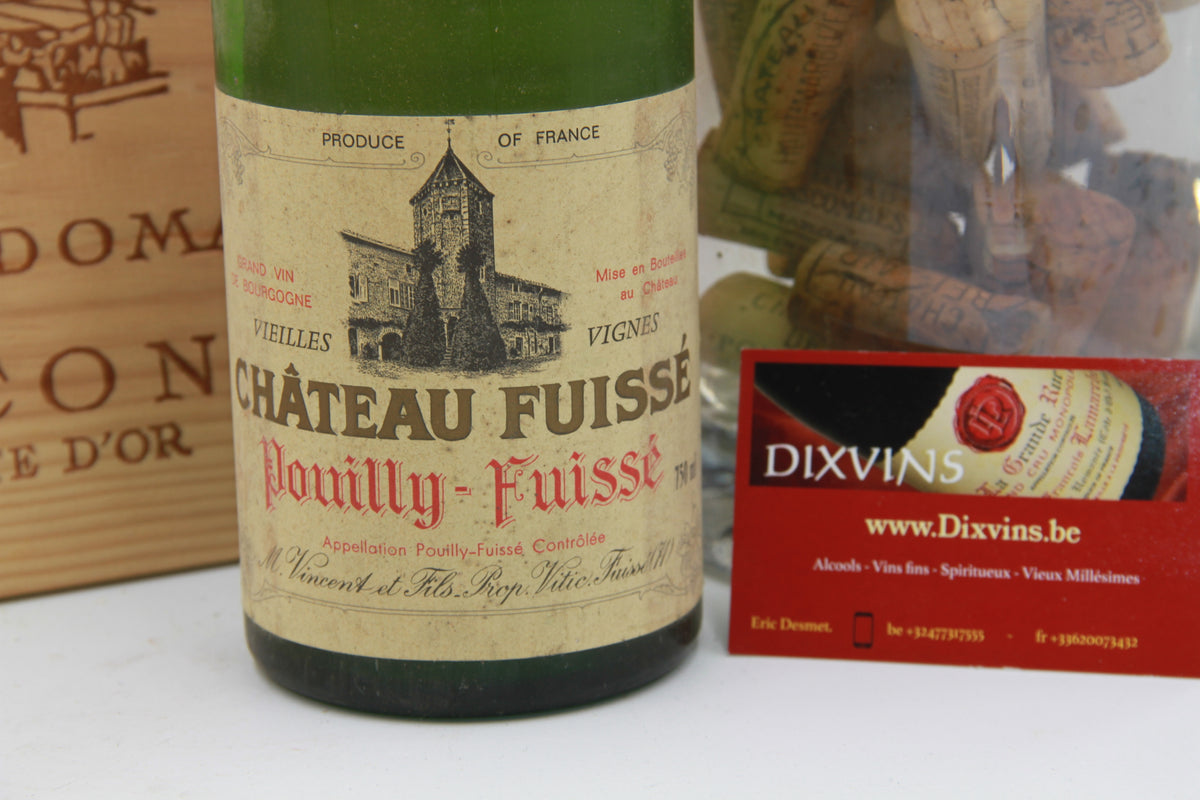Pouilly Fuissé  Vielles Vignes   Chateau De Fuissé   1979