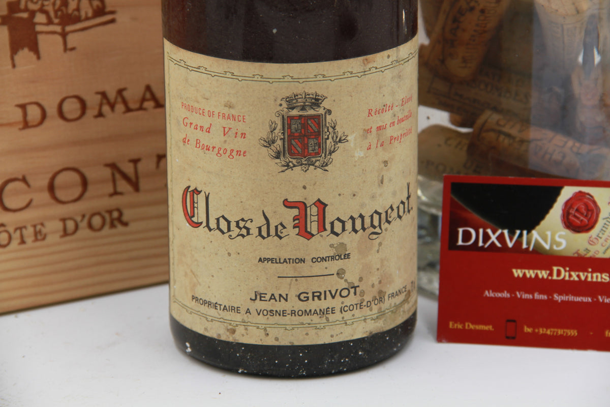 Clos de Vougeot   Jean Grivot    1977