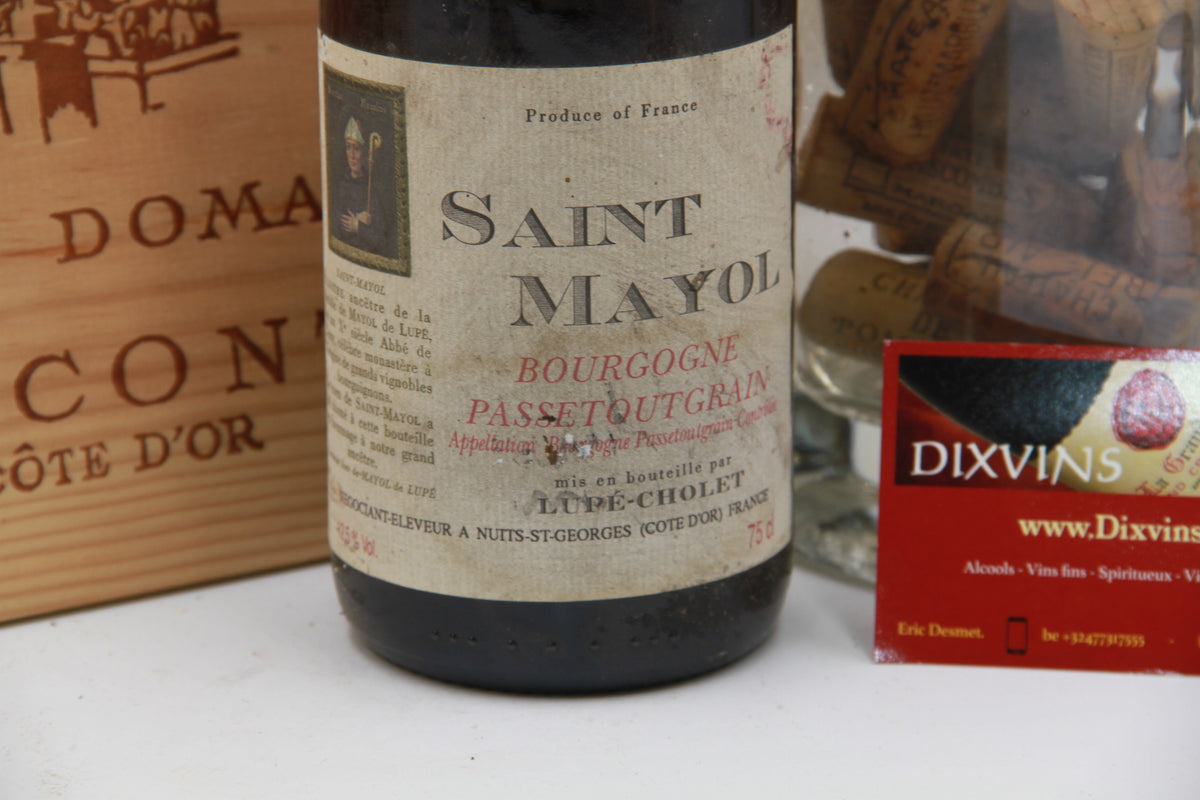 Saint Mayol  Passetoutgrain  Lupé Cholet   1988