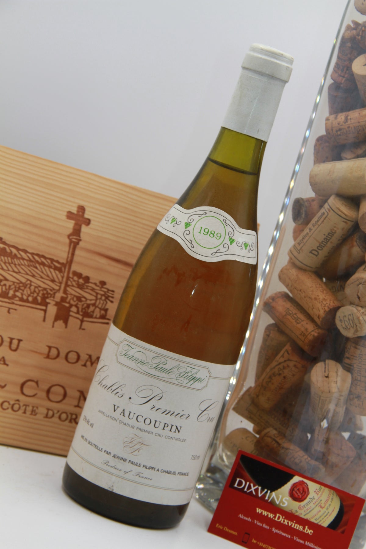 Chablis 1er Cru  Vaucoupin    Filippi.   1989