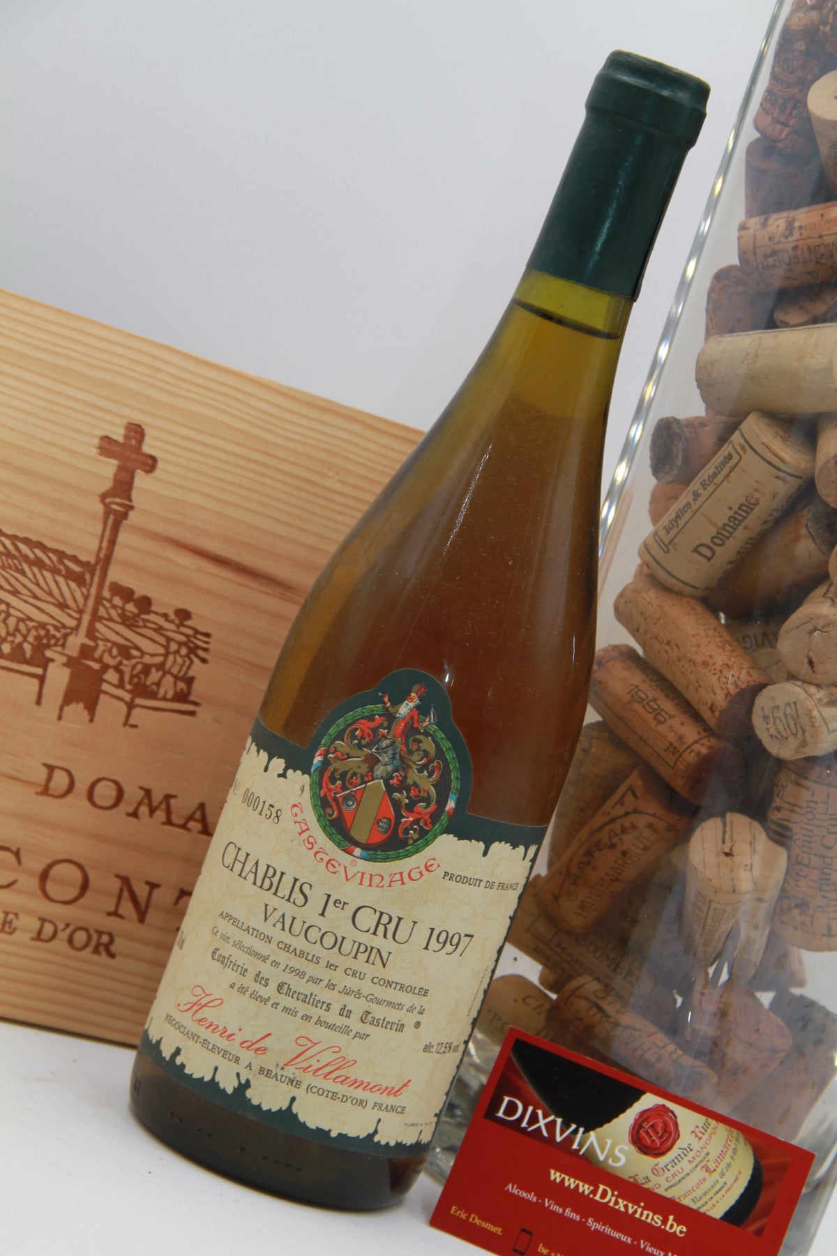 Chablis 1er Cru  Vaucoupin    Henri De Villamont  1997
