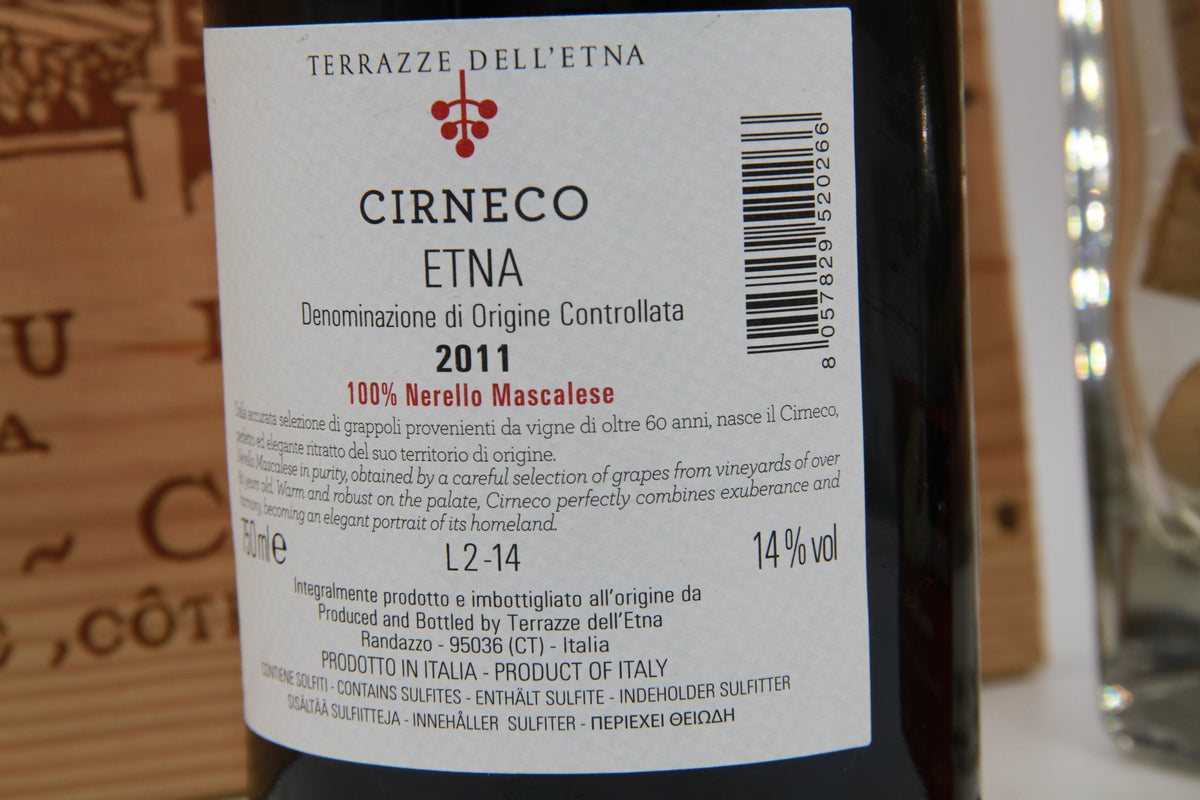 Terrazze Dell'Etna.  Cirneco   2011