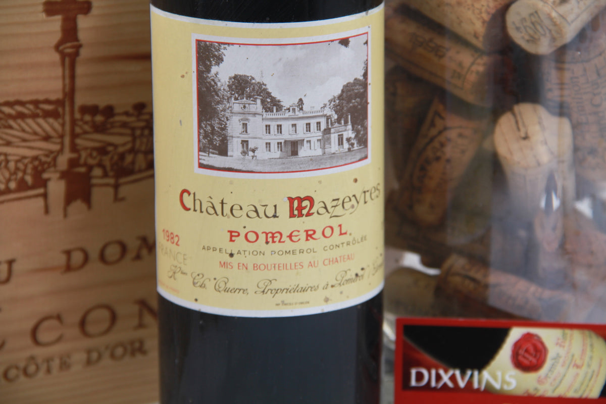Château Mazeyres  – Pomerol.   1982
