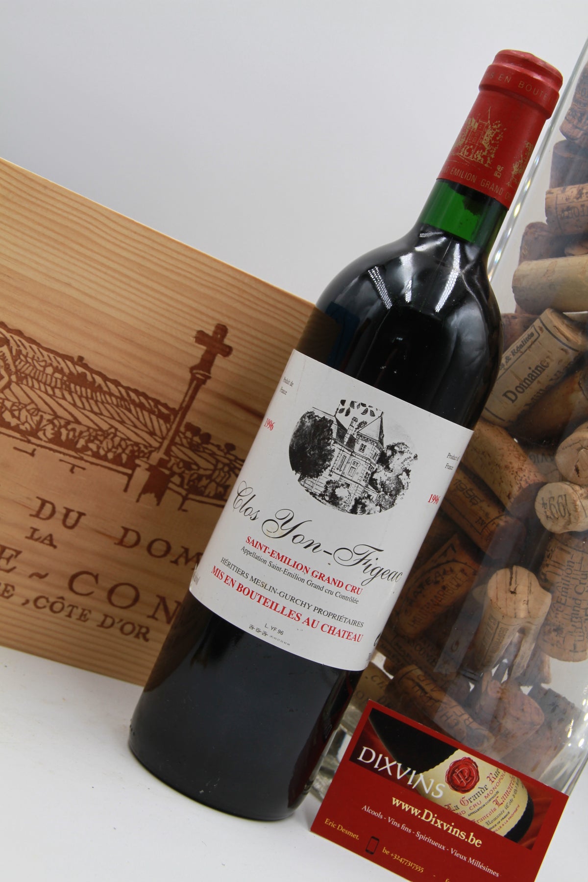Clos Yon-Figeac – Saint-Émilion Grand Cru.   1996