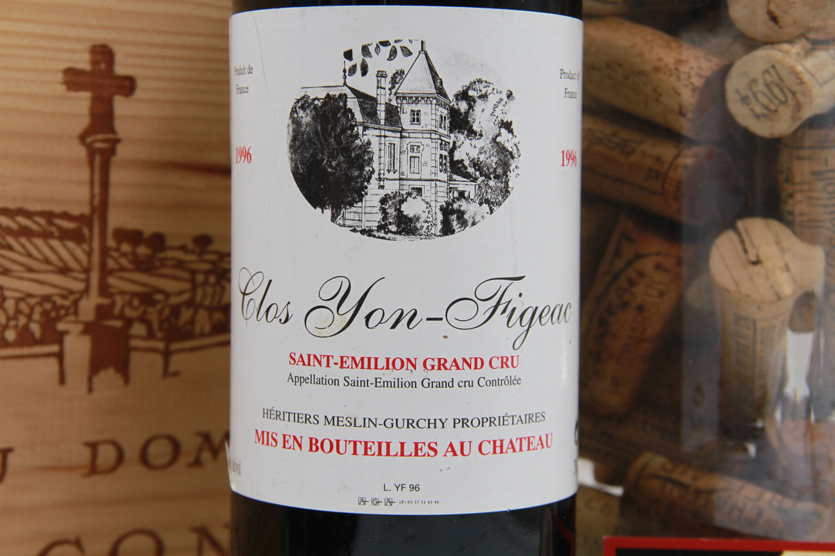 Clos Yon-Figeac – Saint-Émilion Grand Cru.   1996