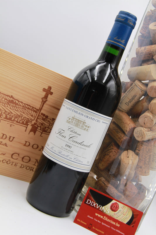 Château Fleur Cardinale  – Saint-Émilion Grand Cru.   1990
