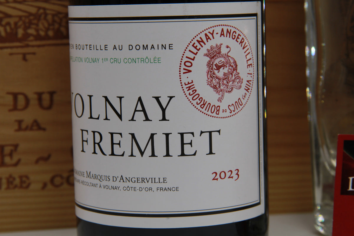 Volnay 1er Cru "Fremiet" – Domaine Marquis d'Angerville.  2023