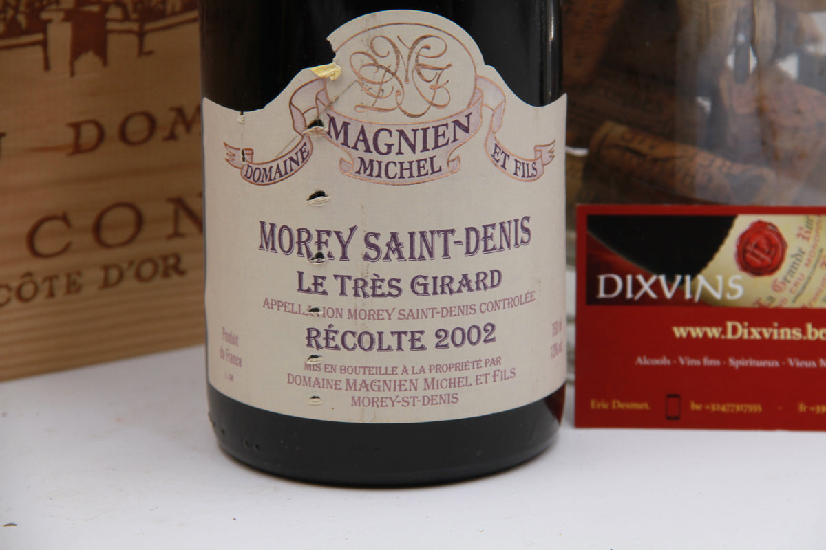 Morey Saint-Denis "Le Très Girard" – Domaine Magnien Michel et Fils. 2002