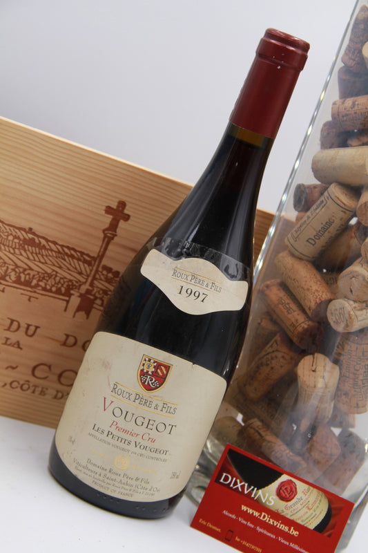 Vougeot 1er Cru "Les Petits Vougeot "  Domaine Roux Père & Fils. 1992
