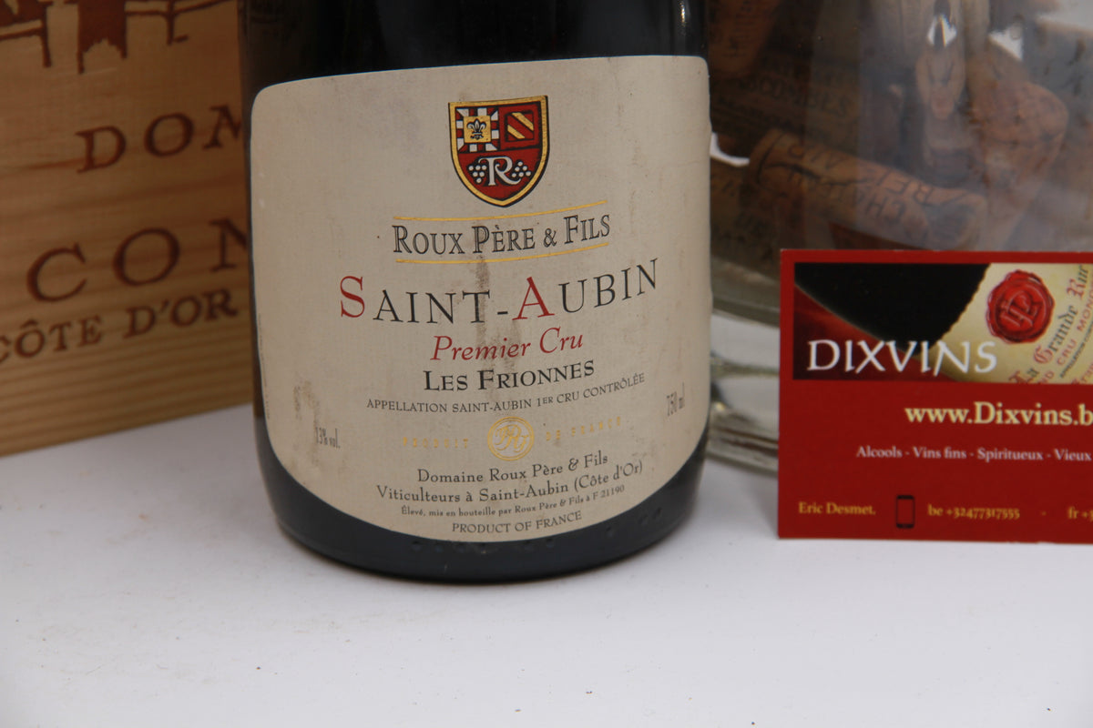 Saint-Aubin 1er Cru "Les Frionnes"  – Domaine Roux Père & Fils. 1998