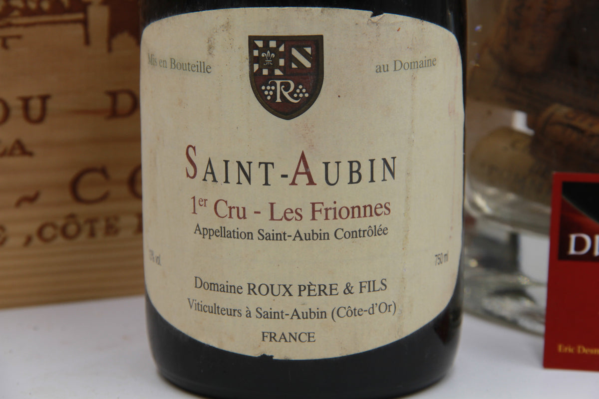 Saint-Aubin 1er Cru "Les Frionnes"  – Domaine Roux Père & Fils. 1992