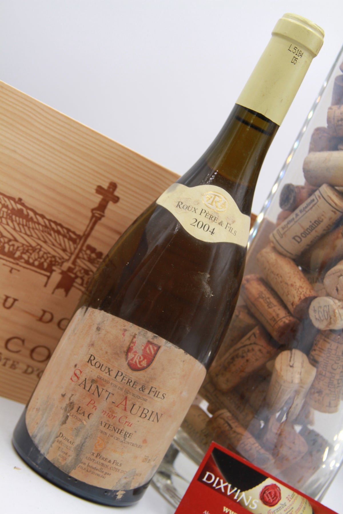 Saint Aubin 1er La Chatenière.  Domaine Roux Père et Fils.  2004