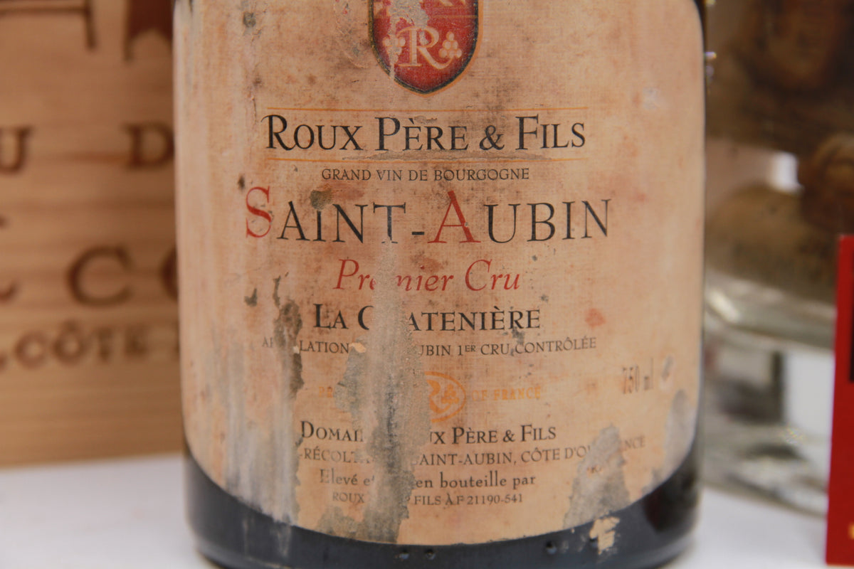 Saint Aubin 1er La Chatenière.  Domaine Roux Père et Fils.  2004