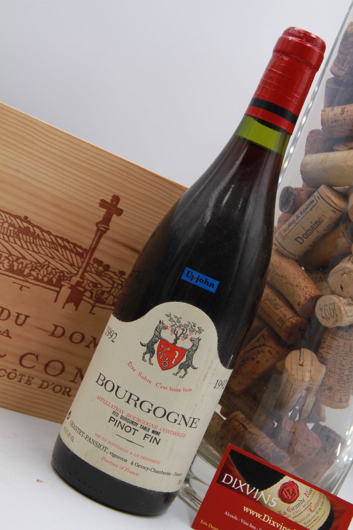 Bourgogne Pinot Fin  – Domaine Geantet-Pansiot.  1992