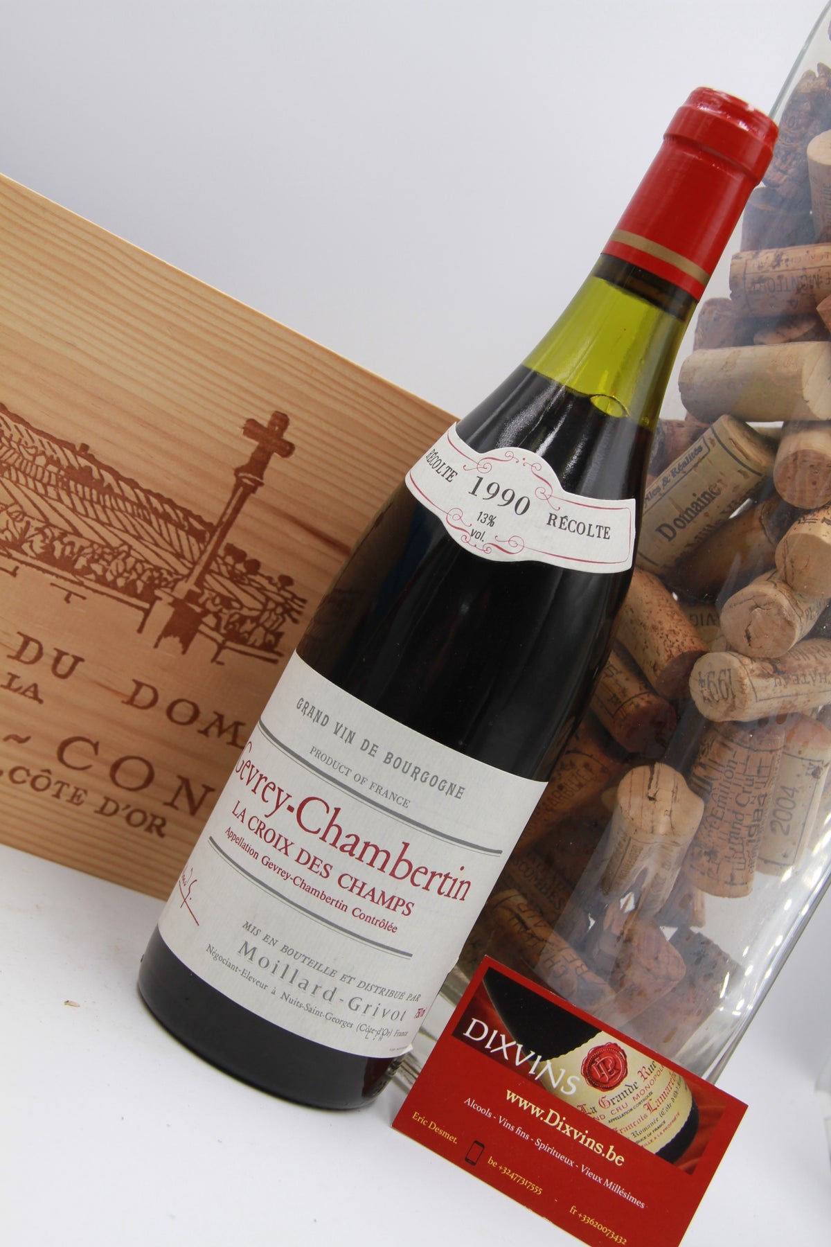 Gevrey-Chambertin "La Croix des Champs"  – Moillard-Grivot. 1990