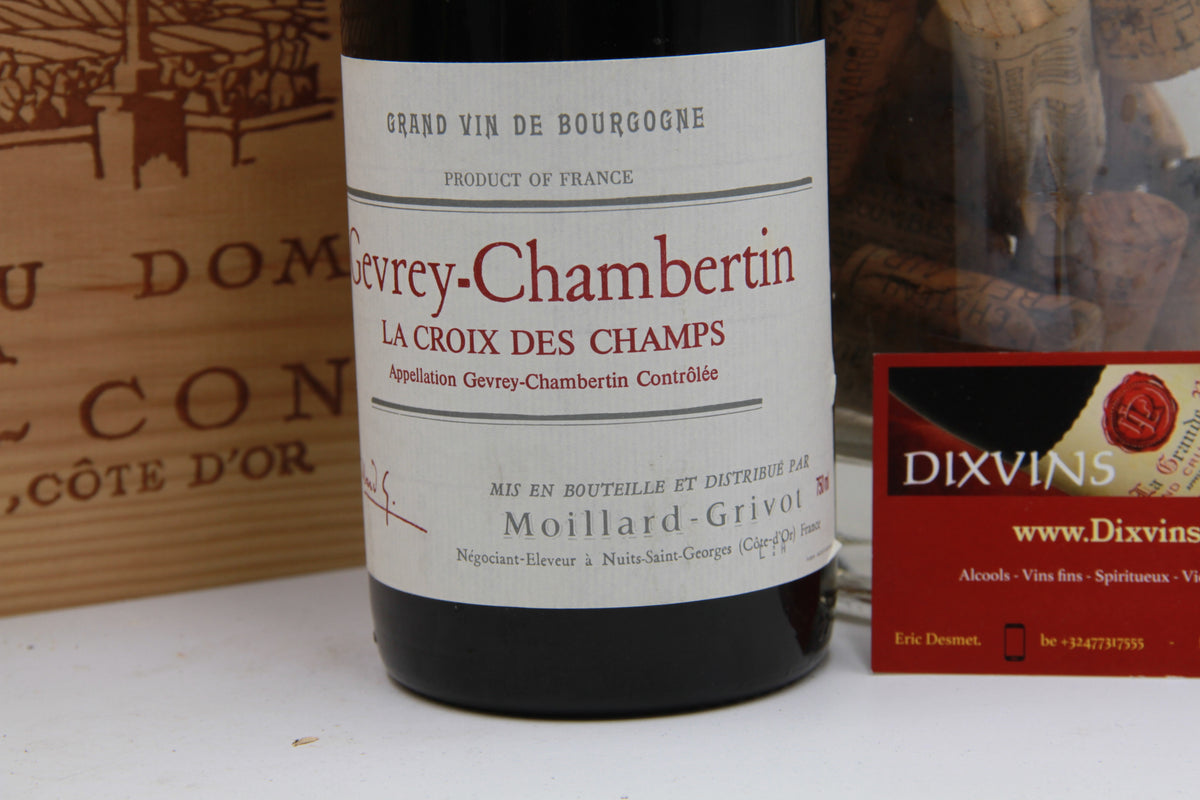 Gevrey-Chambertin "La Croix des Champs"  – Moillard-Grivot. 1990