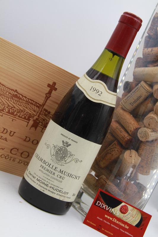 Chambolle-Musigny 1er Cru  – Domaine Daniel Moine-Hudelot. 1992