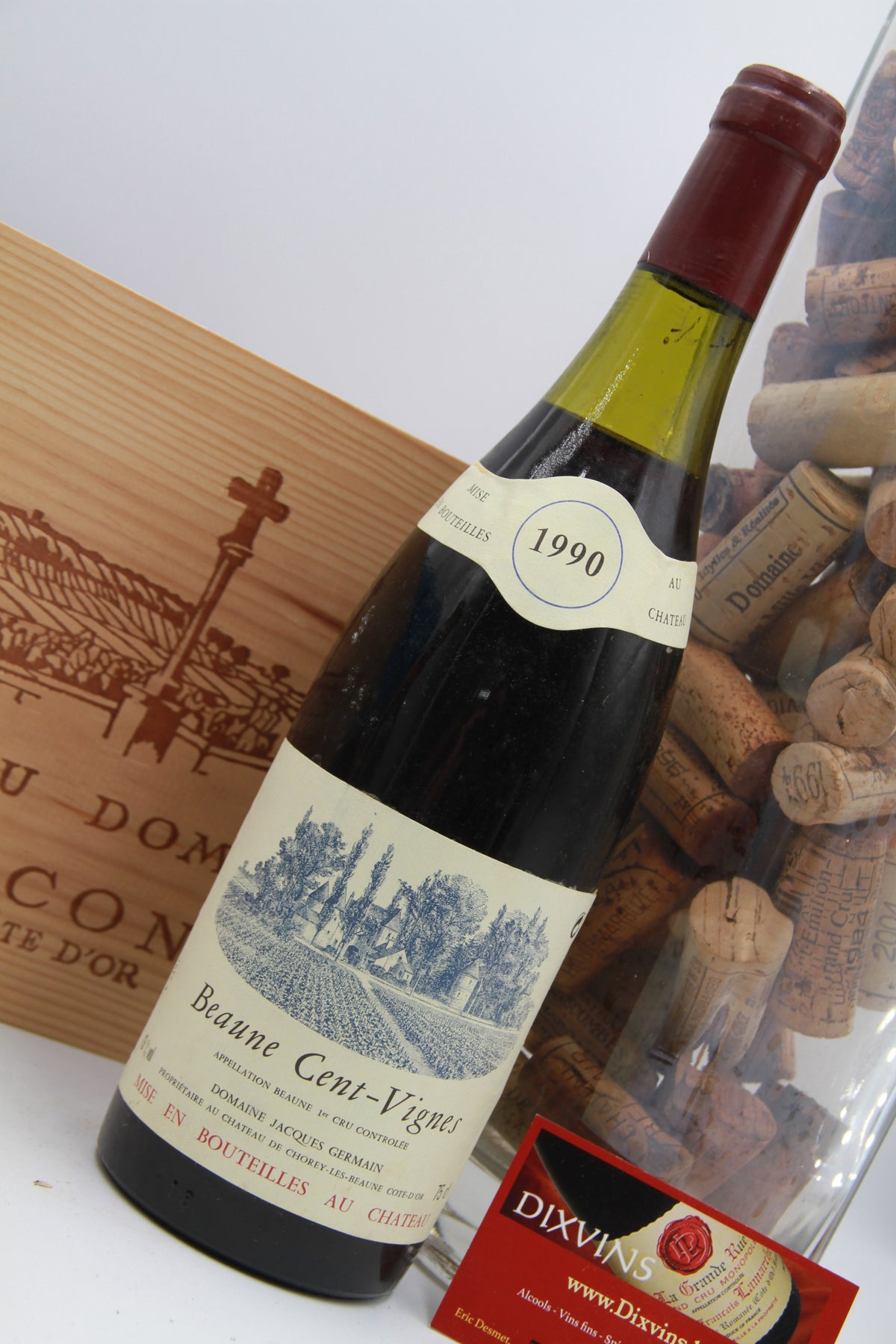 Beaune 1er Cru "Cent-Vignes" Domaine Jacques Germain (Château de Chorey)  1990