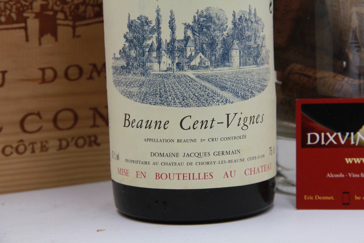 Beaune 1er Cru "Cent-Vignes" Domaine Jacques Germain (Château de Chorey)  1990
