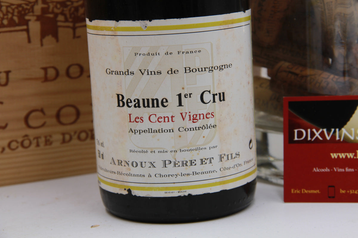 Beaune 1er Cru "Les Cent Vignes"  – Domaine Arnoux Père et Fils.  1995