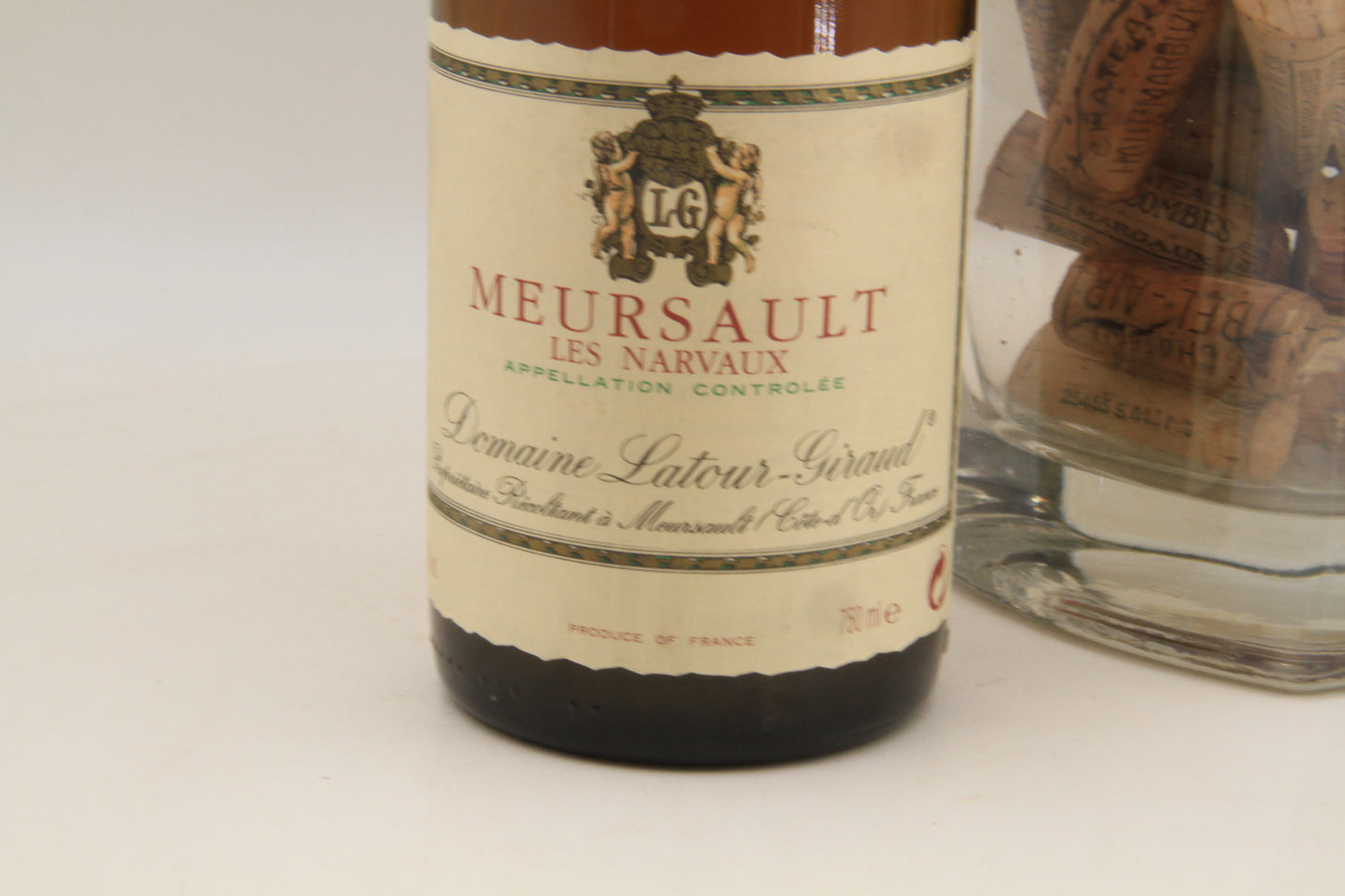 Meursault. " Les Narvaux  " **1995** Domaine Latour Giraud - Eric-Dixvins