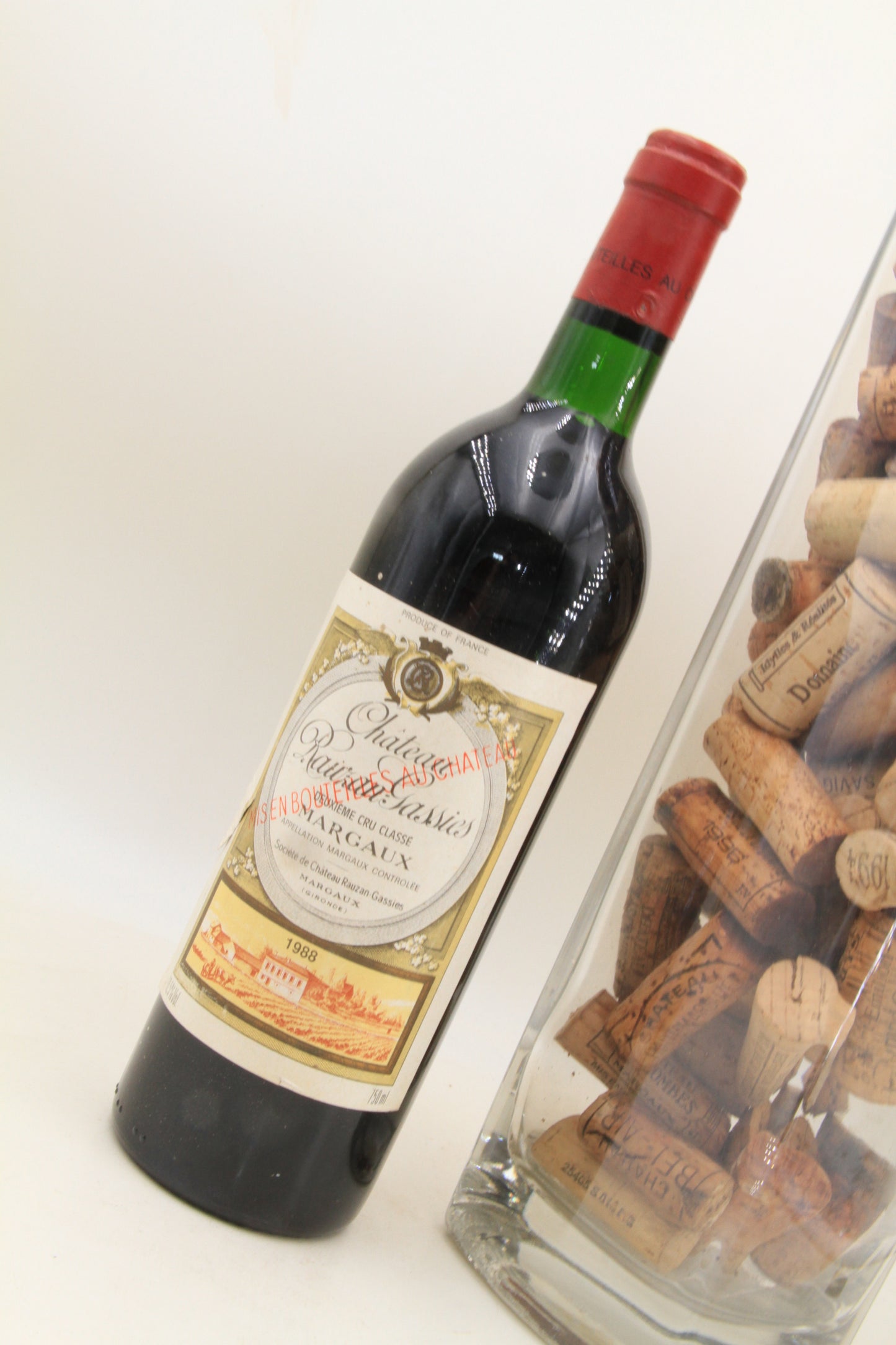 - Chateau Rauzan Gassies ** 1988 ** Grand Cru Classé Margaux - Eric-Dixvins