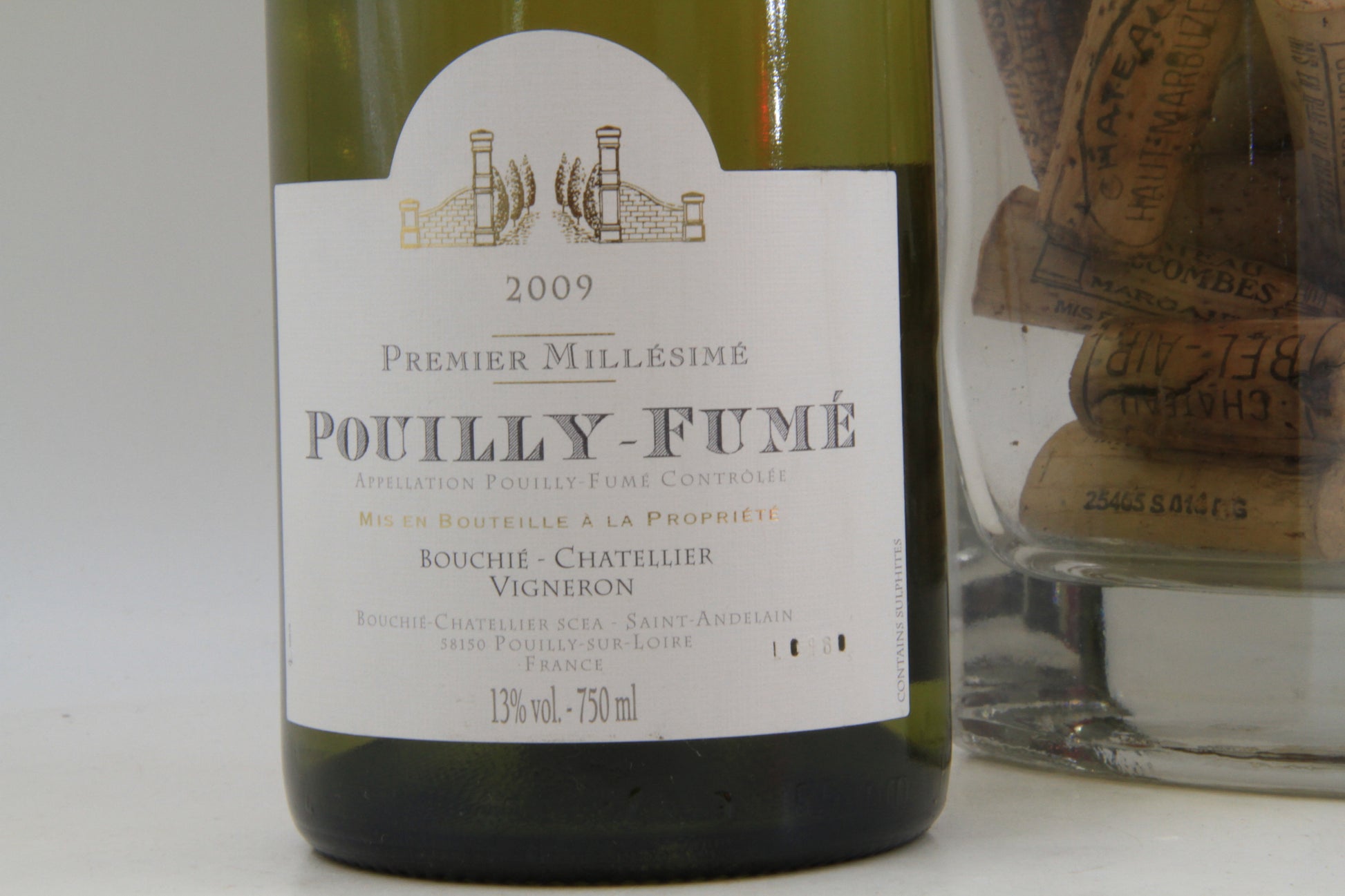 Pouilly Fumé   " Premier Millesimé "  ** 2009 **. Bouchié Chatellier - Eric-Dixvins