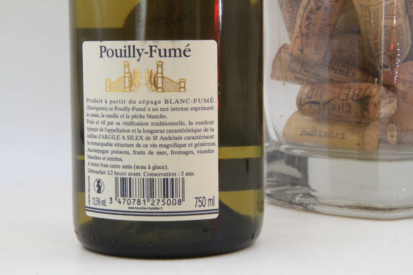 - Pouilly Fumé   " La Renardière "  ** 2006 **. Bouchié Chatellier - Eric-Dixvins