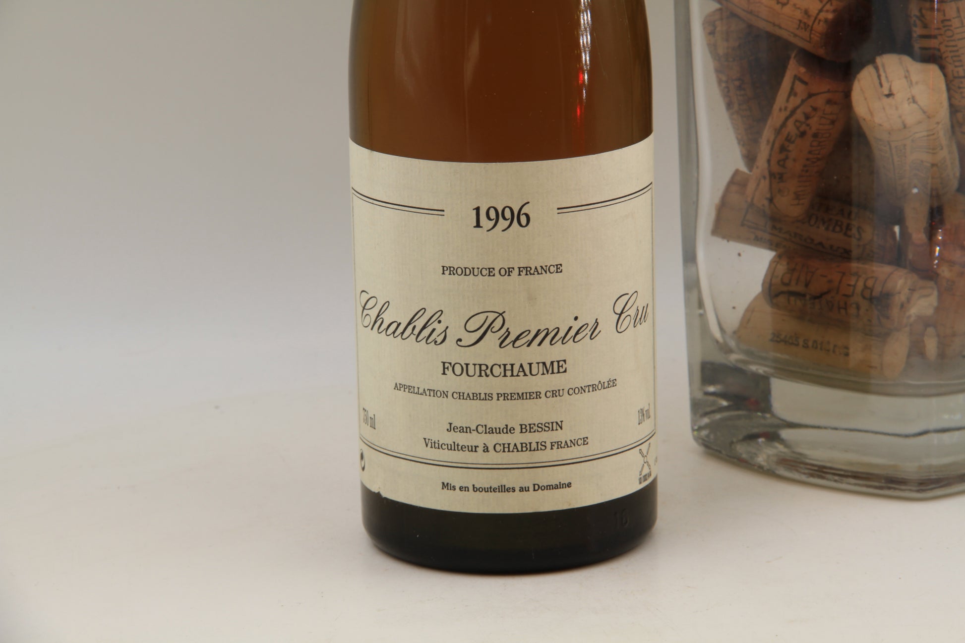 - Chablis 1er Cru " Fourchaume " ** 1996 ** Bessin Jean Claude - Eric-Dixvins