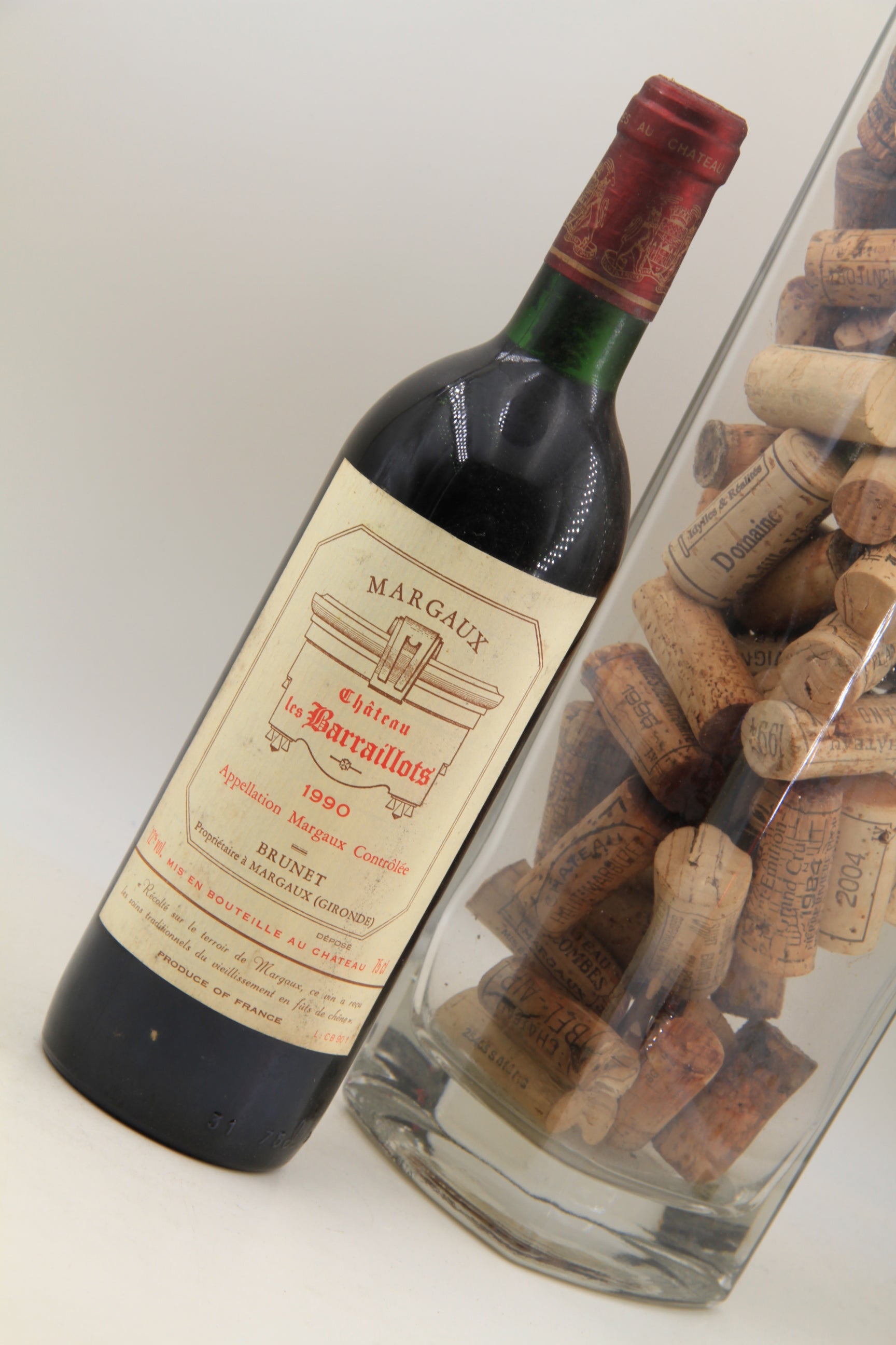 Chateau Les Barraillots  ** 1990 ** Margaux - Eric-Dixvins