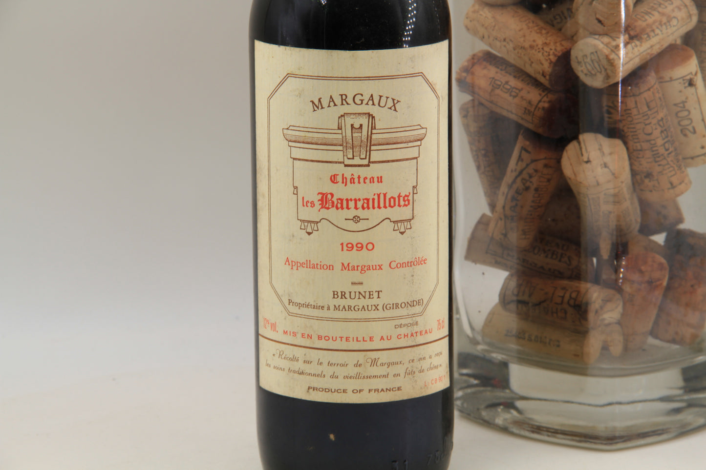 Chateau Les Barraillots  ** 1990 ** Margaux - Eric-Dixvins