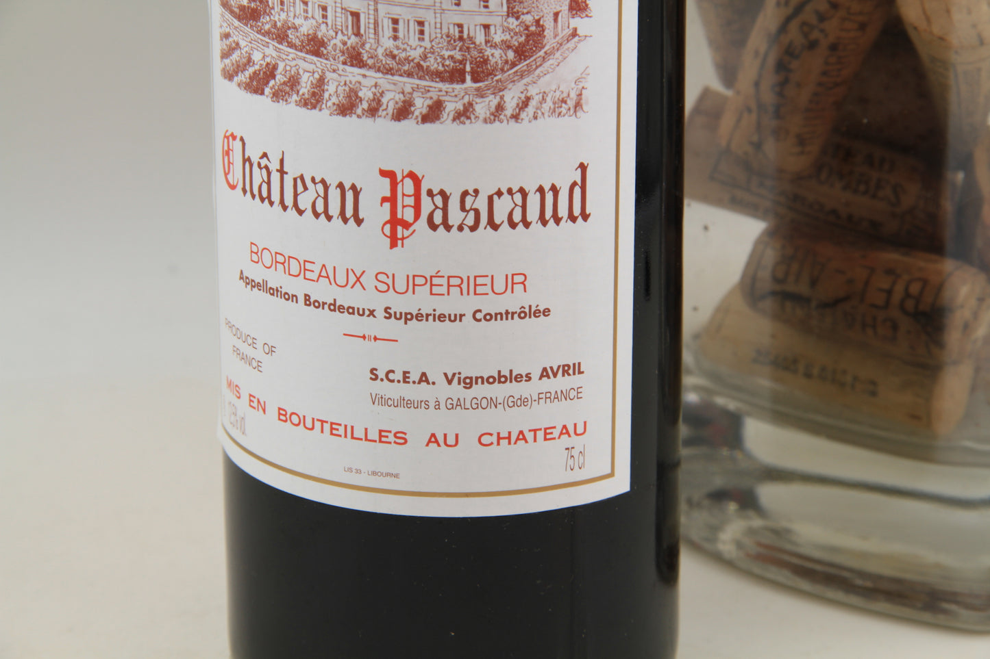 : Chateau Pascaud ** 2000 ** Bordeaux Superieur - Eric-Dixvins