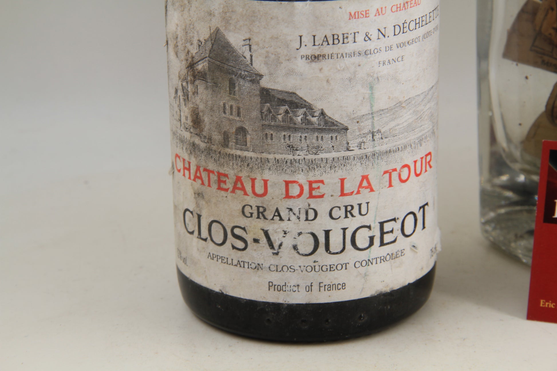 Clos Vougeot  GrandCru   ** 1989 **  Chateau De La Tour - Eric-Dixvins