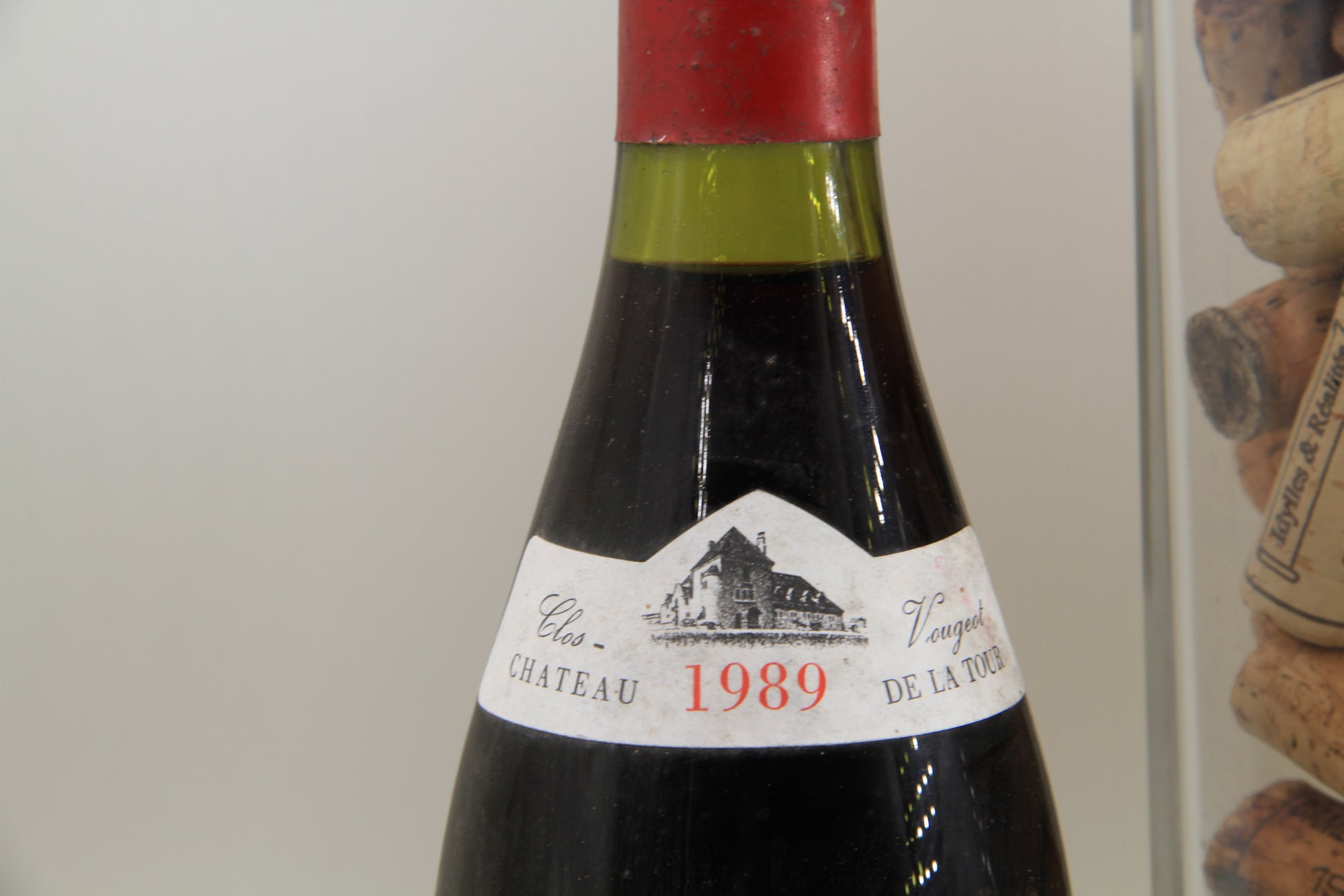 Clos Vougeot  GrandCru   ** 1989 **  Chateau De La Tour - Eric-Dixvins