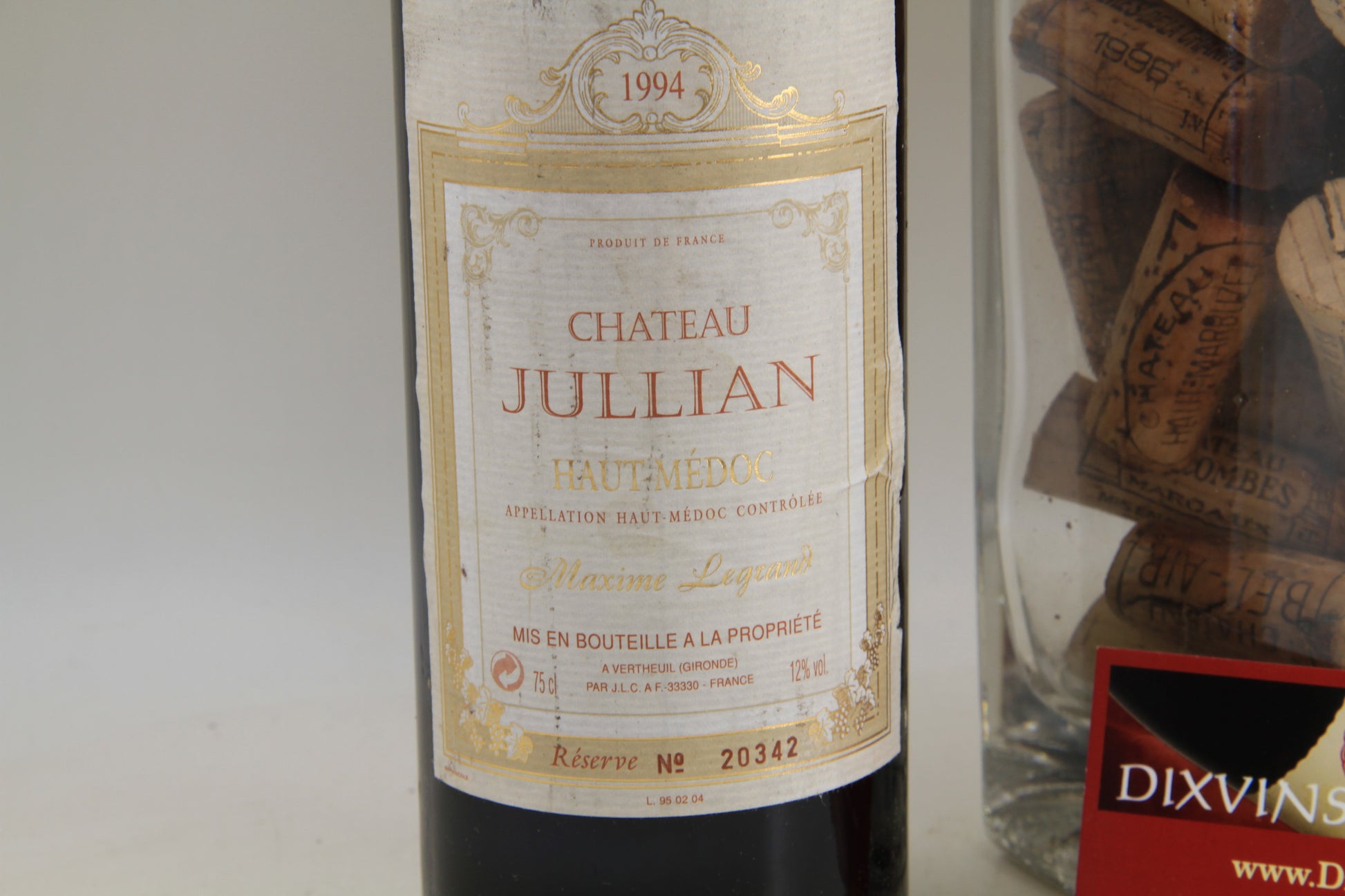 -Chateau Jullian   ** 1994 ** Haut-Médoc - Eric-Dixvins