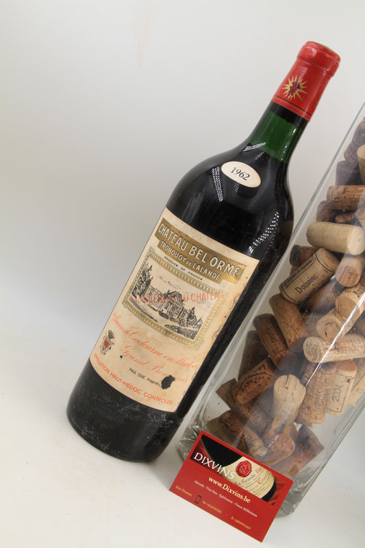 Chateau Bel Orme   ** 1962 ** Haut-Médoc.  Magnum 1,5L - Eric-Dixvins