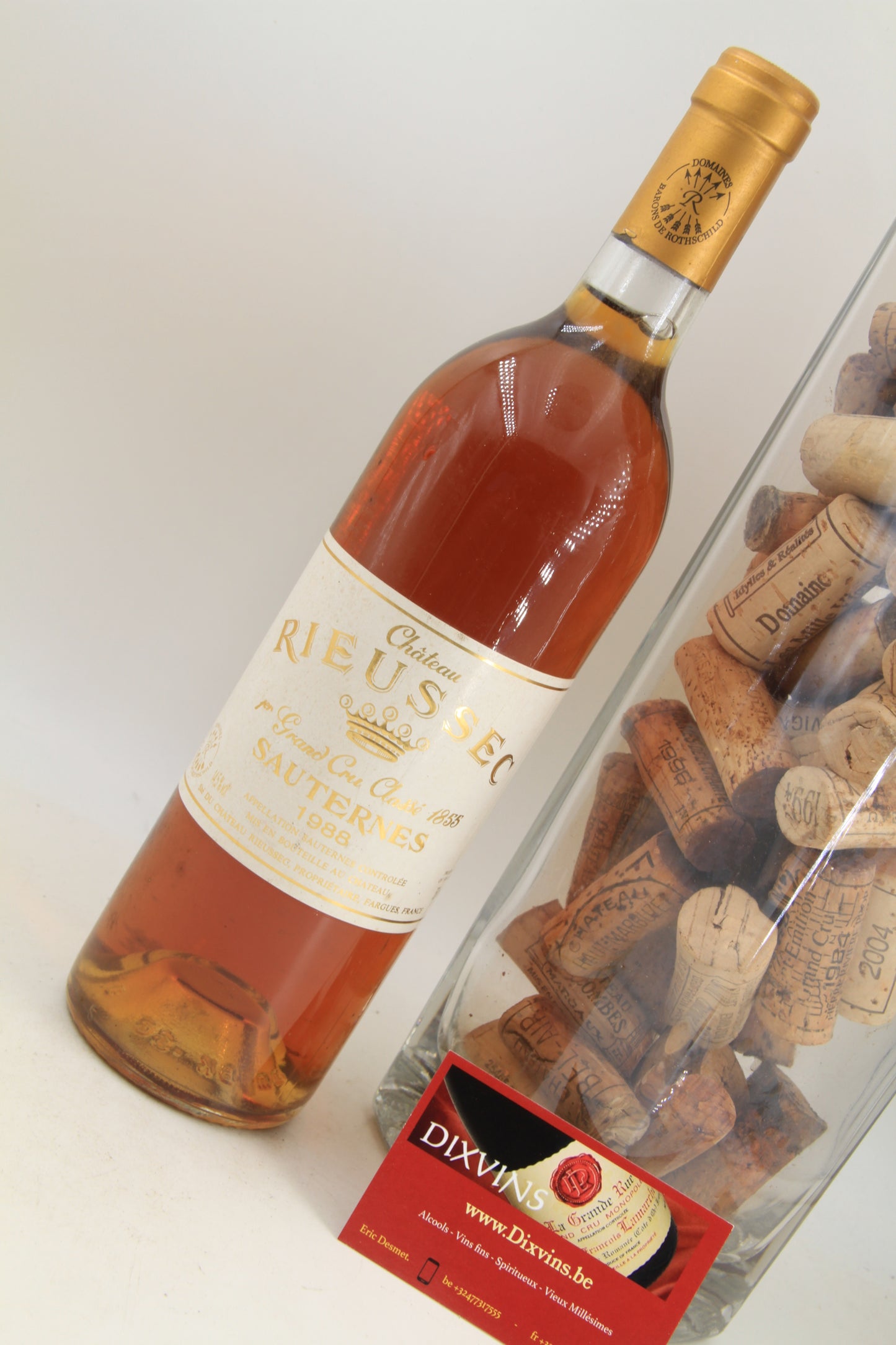 Chateau  Rieussec ** 1988 ** 1er Grand Cru Classé  Sauternes - Eric-Dixvins