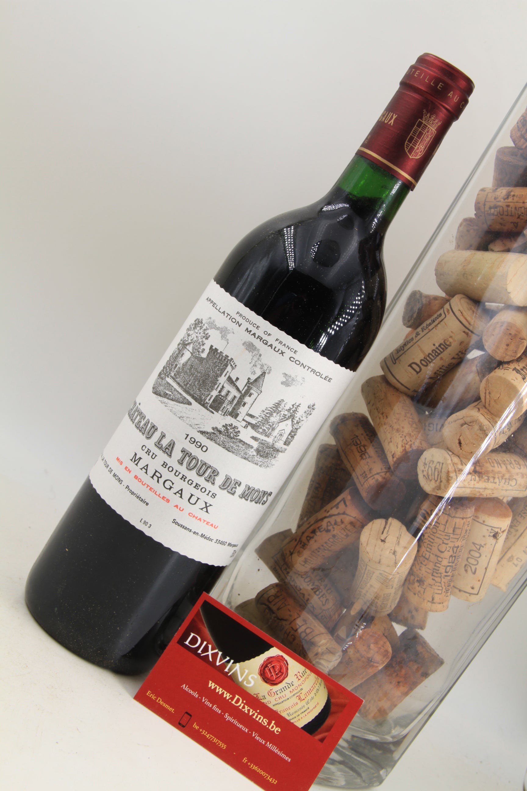 - Chateau La Tour De Mons    ** 1990 ** Cru Bourgeois Margaux - Eric-Dixvins