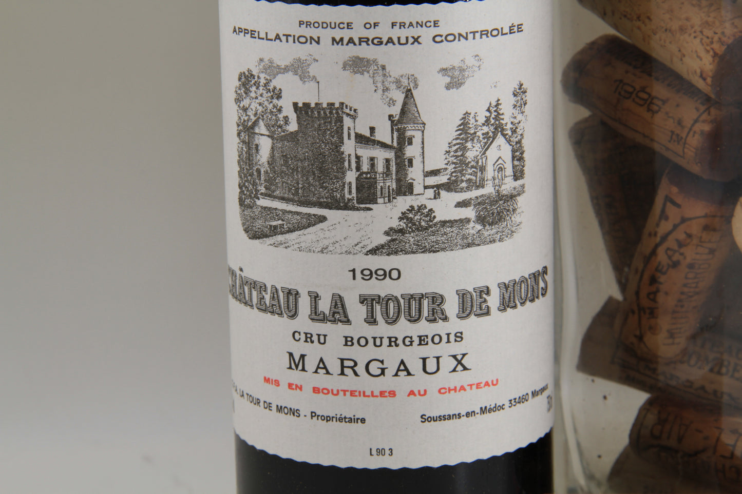 - Chateau La Tour De Mons    ** 1990 ** Cru Bourgeois Margaux - Eric-Dixvins