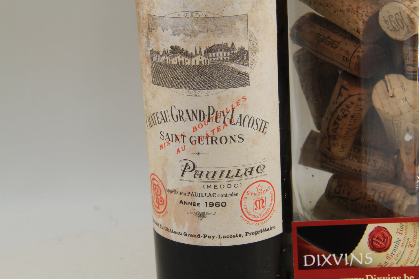 Chateau Grand-Puy-Lacoste   ** 1960 **  Pauillac  Grand Cru Classé - Eric-Dixvins