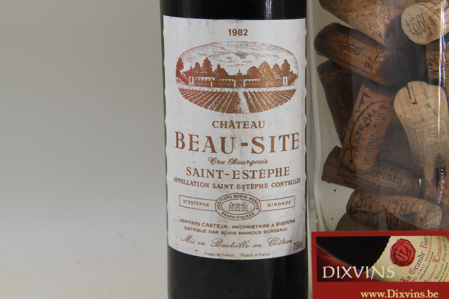 -Chateau Beau Site ** 1982 **  Saint Estephe    Cru Bourgeois - Eric-Dixvins