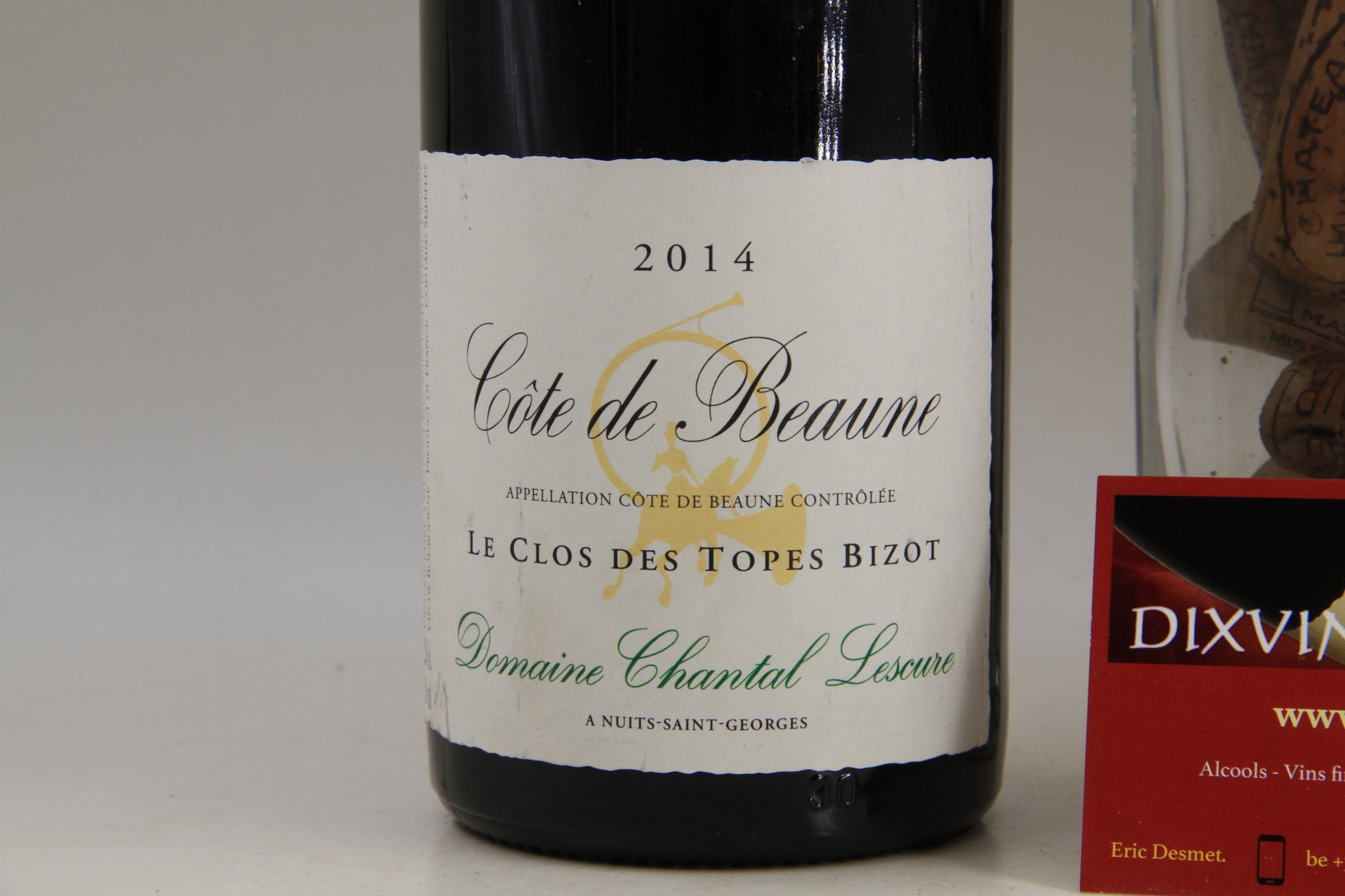 - Cote de Beaune " Le Clos Des Topes Bizots "  ** 2014 ** Domaine Chantal Lescure - Eric-Dixvins