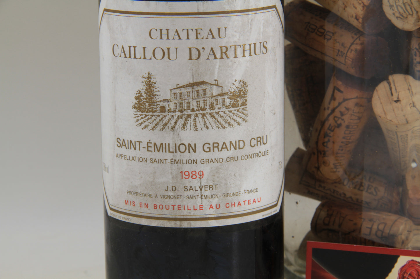 -Chateau Caillou D'Arthus  ** 1989 **   Saint Emilion Grand Cru - Eric-Dixvins