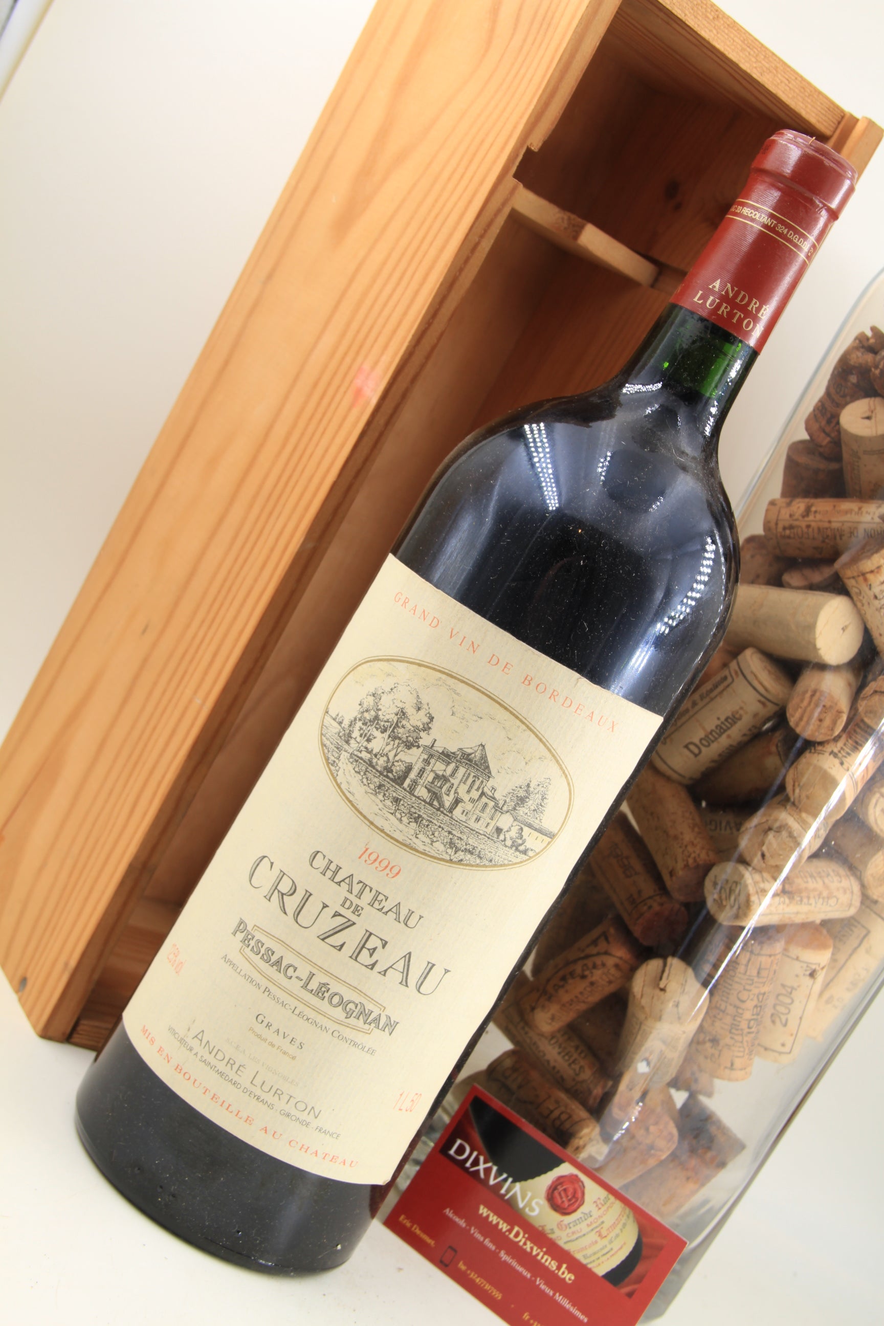 Chateau De Cruzeau ** 1999 ** Pessac Léognan. Magnum 1,5L - Eric-Dixvins