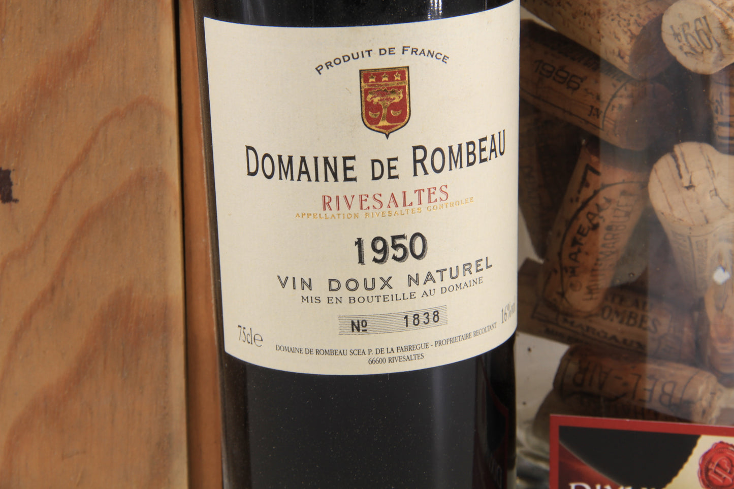 Rivesaltes ** 1950** Domaine de Rombeau - Eric-Dixvins