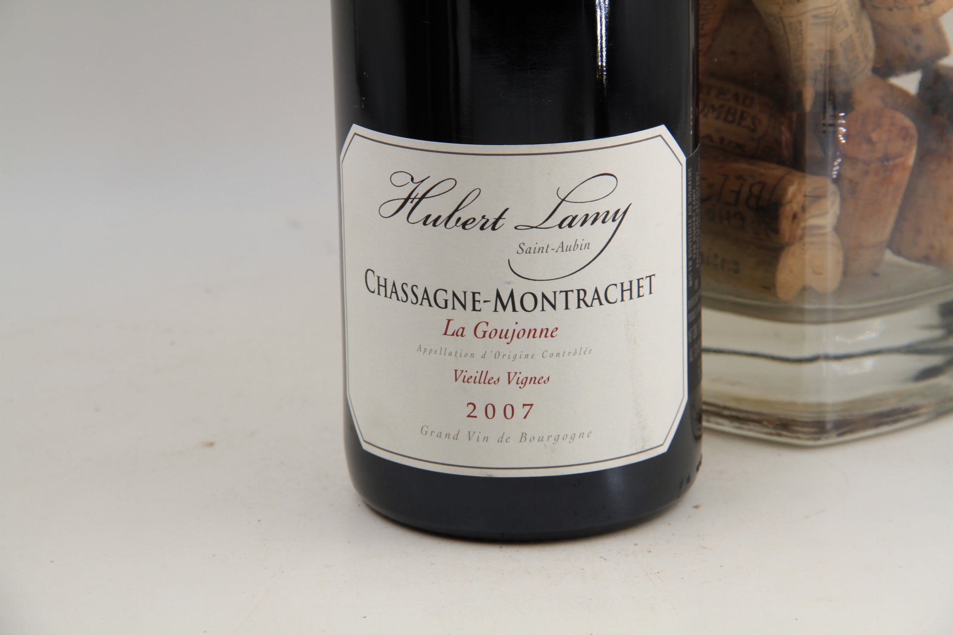 - Chassagne Montrachet  " la goujonne" VV ** 2007 ** Hubert Lamy - Eric-Dixvins