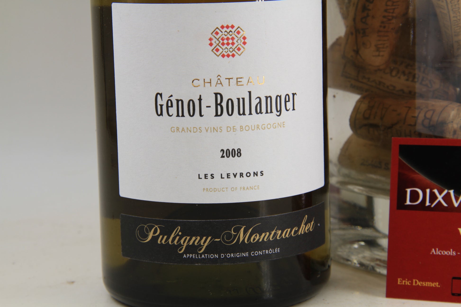 -Puligny Montrachet "Les Levrons" **2008 ** Chateau Génot-Boulanger - Eric-Dixvins